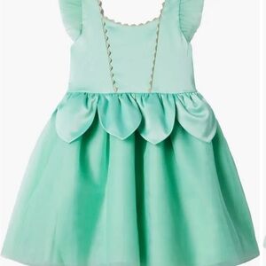 Disney Kids' Tiana Satin & Tulle Dress Costume- NWT- Size 7